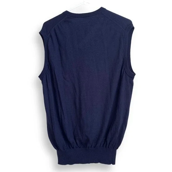 Peter Millar Wool Sweater Vest 100% Extra Fine Italian Merino Wool SOLD - Picture 6 of 10